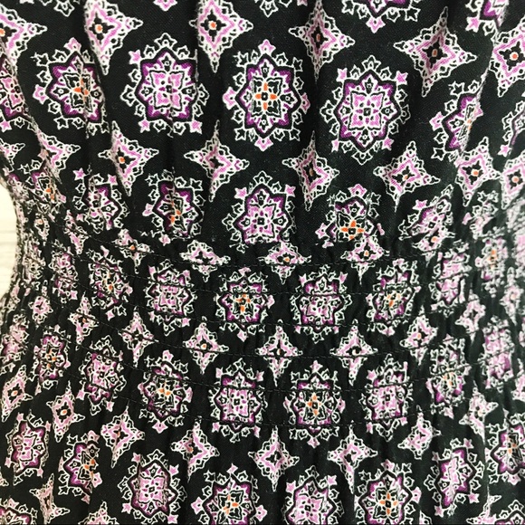 Elle Smocked Ruffle Flounce Dress With Pockets - Picture 3 of 8